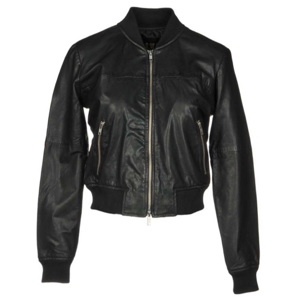 SOLD - Gorgeous New Leather Bomber Jacket